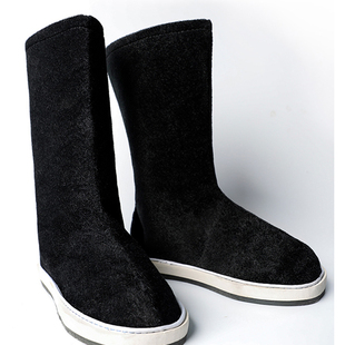 儿童汉服靴子古装鞋男童女童古代武侠幼儿园演出拍照搭配宝宝鞋子