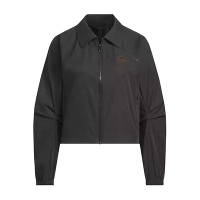 阿迪达斯女运动休闲梭织夹克外套