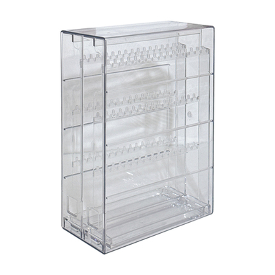 首饰收纳盒高档精致耳环耳钉项链手链饰品大容量轻奢透明抗氧化架