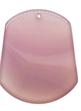 天然紫玛瑙玉髓雕刻无事牌吊坠挂件男女