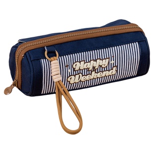 大开口防污笔袋小学生初中生高中铅笔盒大容量男孩子文具袋铅笔袋