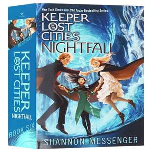 华研原版 失落城市的守护者6 英文原版 儿童冒险小说 Keeper of the Lost Cities 6 Nightfall 英文版进口原版英语书籍哈利波特