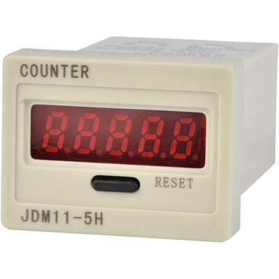 JDM11-5H数显累加计数器 电子式计数器数显 停电记忆LED显示