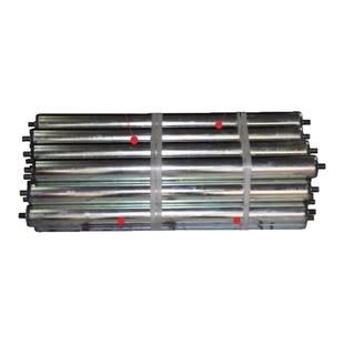 不锈钢托辊无动力托辊滚筒输送带托辊传送带滚轴筒滚筒流水线辊筒