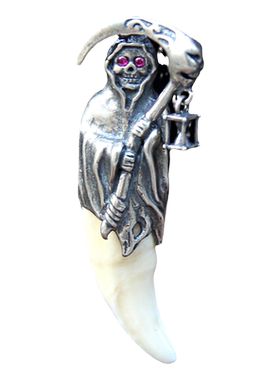 藏獒牙齿饰品吊坠项链