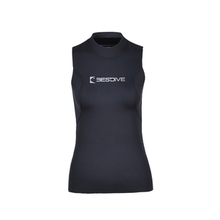 Bestdive潜好2/3mm潜水背心男女潜水服湿衣贴身防寒保暖无袖分体