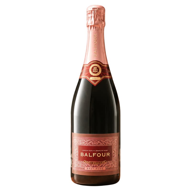 英格兰进口芭菲干型桃红起泡酒