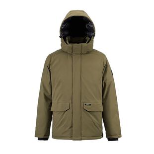 君羽800蓬鹅绒服男士短款冬季户外防风保暖加厚羽绒服男外套217