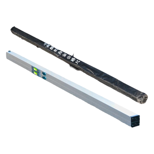 3米靠尺铝合金水平尺3米公路工程平整度检测尺可折叠直尺华昌塞尺