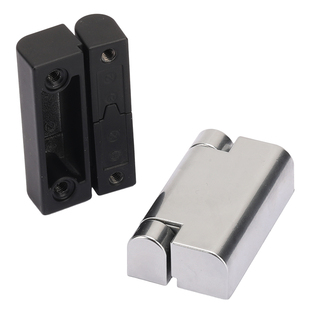 CL219配电箱机柜门铰链HL023任意停阻尼合页不锈钢工业随转轴扭矩