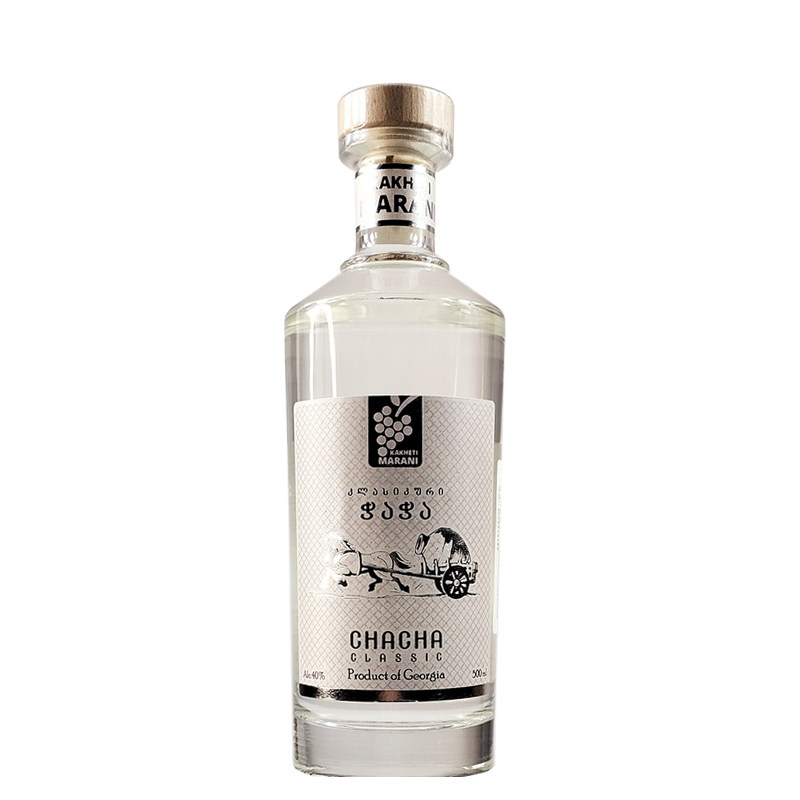 格鲁吉亚恰恰酒Chacha进口洋酒MARANI马拉尼经典银标蒸馏酒烈酒