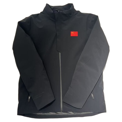 安踏冠军全天候2025秋冬男梭织上衣国旗拒水薄羽绒外套152540621