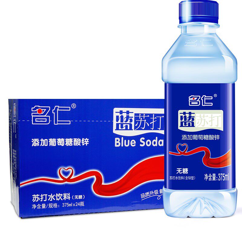 名仁苏打水24瓶饮用水