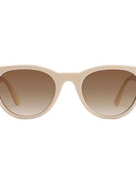 迪丽热巴同款墨镜女复古白框猫眼