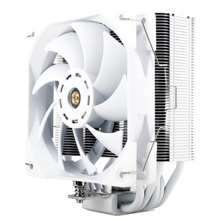 【赠1700扣具】利民Thermalright TR-TA120 EX MINI WHITE风冷散热器全电镀回流焊135MM塔式