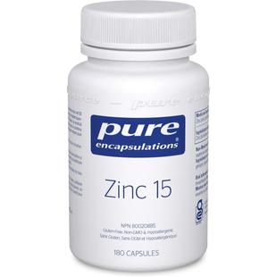 直邮 加拿大Pure zinc15吡啶甲酸锌锌胶囊高吸收率180粒