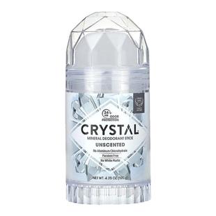 美国直邮Crystal Body Deodorant净味棒清爽不粘腻120g止汗止汗剂