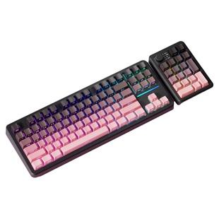 前行者X87Ultra机械键盘鼠标套装无线蓝牙三模游戏电竞客制化键鼠