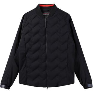 SPYDER蜘蛛秋冬男356STYLE水波纹排骨梭织保暖短款羽绒服21CF205M