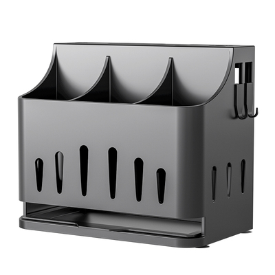 家图腾刀架置物架收纳筷筒一体