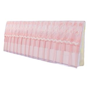 实木床头罩盖布公主高级感防尘罩花边薄款半包蕾丝纱网洋气家用