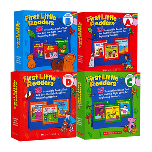 【自营】学乐小读者First Little Readers ABCD 学乐英语分级阅读 小读者 英文原版绘本 4-7岁幼儿英语启蒙分级阅读绘本