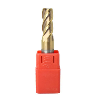 钨钢铣刀钢用点数55度平底4刃合金数控涂层加长小数点1.2mm6定柄