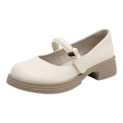 大东法式玛丽珍女鞋2025新款秋季厚底配裙子不累脚鞋子洛丽塔单鞋