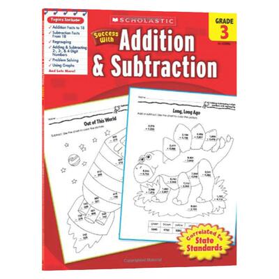 Scholastic Success with Addition and Subtraction (Grade 3)