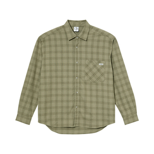 Polar Skate Co Mitchell Flannel Ls Shirt 格纹休闲长袖衬衫男