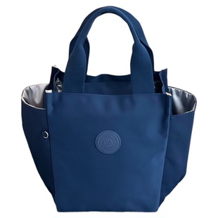 两侧水杯位防水牛津布手提包加厚铝箔保温饭盒袋子上班带饭便当包