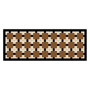 安塞里格英式老钱风高级感厨房地垫防油易清洗复古长条地毯定制