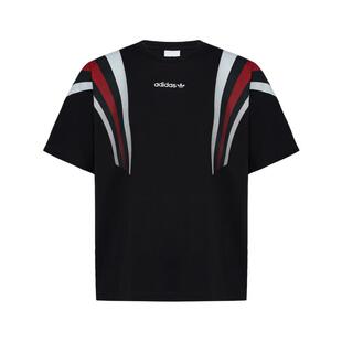 纯棉舒适亲肤百搭针织运动短袖T恤男装新款adidas阿迪达斯三叶草
