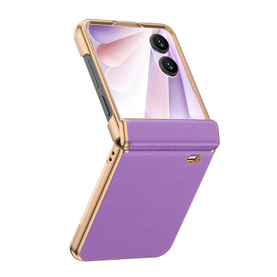 适用荣耀magicvflip2手机壳真皮