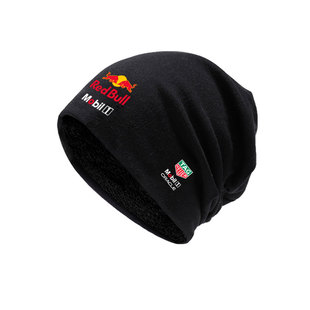 红F1牛车队服维斯塔潘同款赛车服车迷包头帽子男女保暖套头帽棉帽