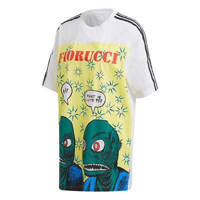 Adidas/阿迪达斯正品三叶草 GRAPHIC TEE 女子运动短袖T恤 FM1761