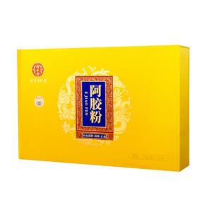 北京同仁堂纯阿胶粉补气补血小金条分装袋速溶送妈妈老婆高定礼盒