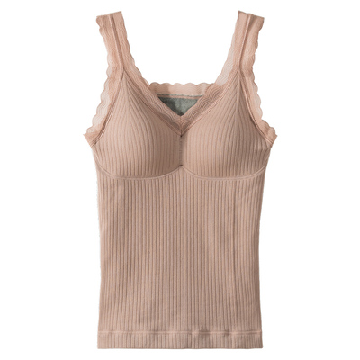 蕾丝吊带加厚保暖性感内搭背心