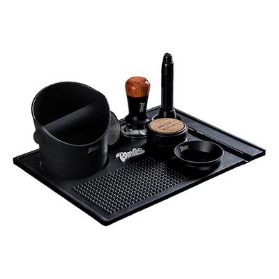 咖啡吧台垫压粉布粉器收纳工具