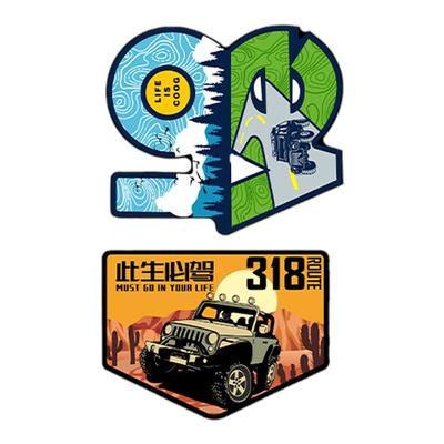 坦克300牧马人越野贴纸户外贴