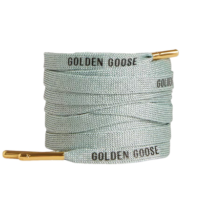 GoldenGoose卢勒克斯织物鞋带