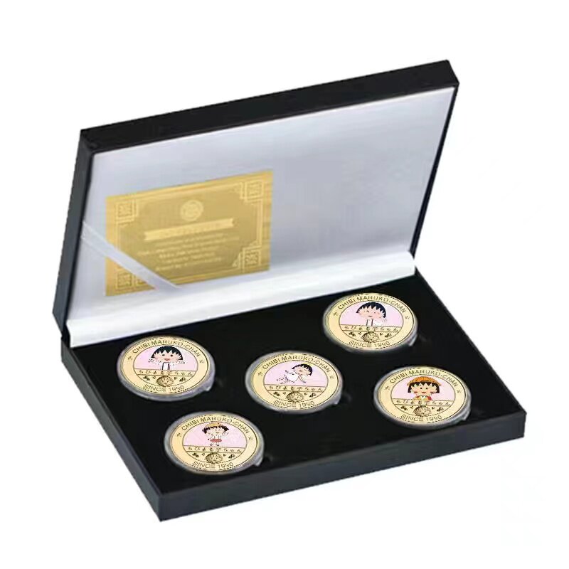 樱桃小丸子联名周边纪念币