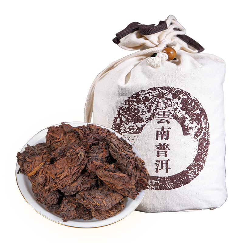 08年勐海老茶头普洱熟茶老熟普班章普洱茶叶散茶实惠口粮茶叶1斤
