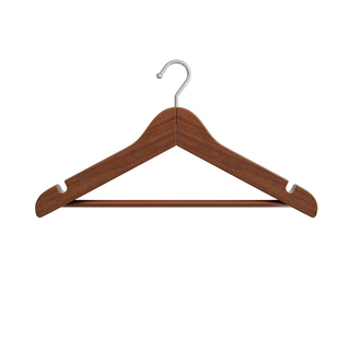 日本实木衣架家用挂衣无痕2026新款高级木质衣挂子酒店服装店专用