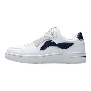 李宁天迹低帮休闲鞋男士2025春秋轻便时尚经典透气运动板鞋小白鞋