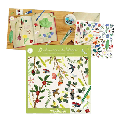 法国moulinroty儿童创意转印贴纸