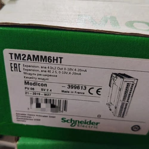 议价TM2AMM6HT 模拟输入/输出模块M238-4 输入电压/电流 高电平-2