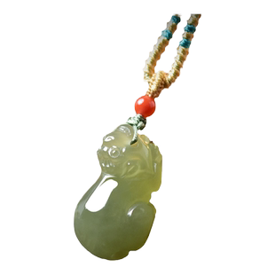 和田玉貔貅吊坠女男东海水晶玛瑙翡翠玉石南红散珠子冰晴水玉项链