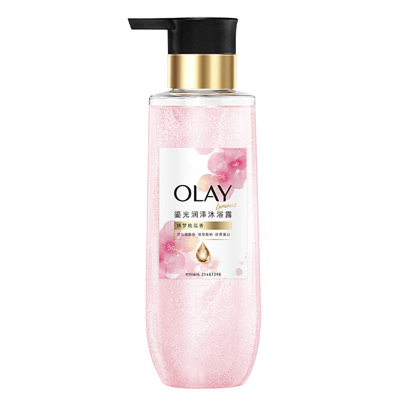 【李佳琦直播间】OLAY鎏光润泽沐浴露350g*2滋润香氛沐浴乳桃花瓶