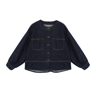 NORNOR陈大猪童装 女大童牛仔套装秋薄款女童牛仔裤儿童马甲外套